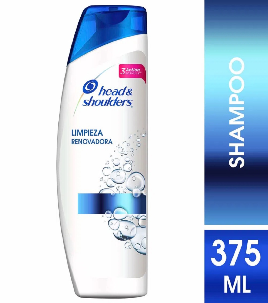 Shampoo Head and Shoulders  anticaspa Limpieza Renovadora 375ml