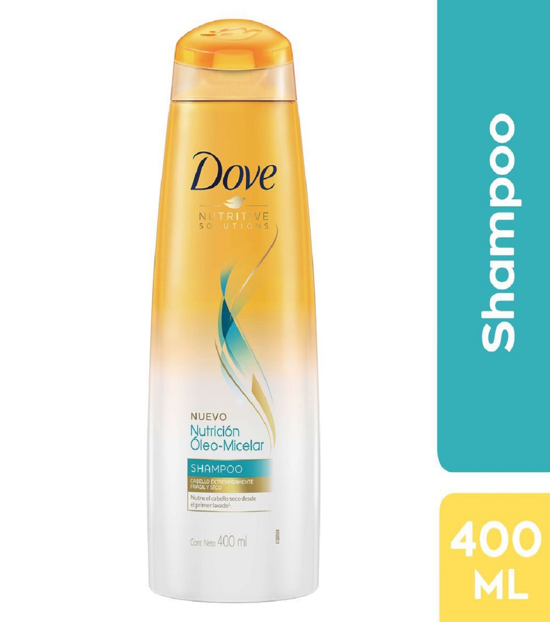 Shampoo Dove Nutrición  Oleo-Micelar 400ml