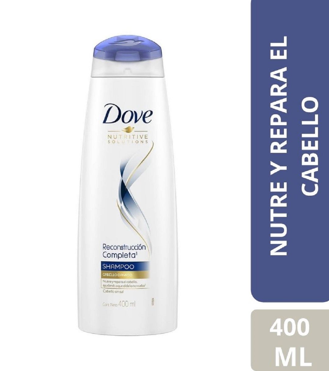 Shampoo Dove Reconstrucción Completa 400ml