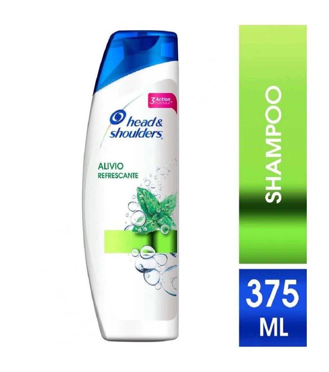 Shampoo Head and Shoulders anticaspa Alivio Refrescante 375ml