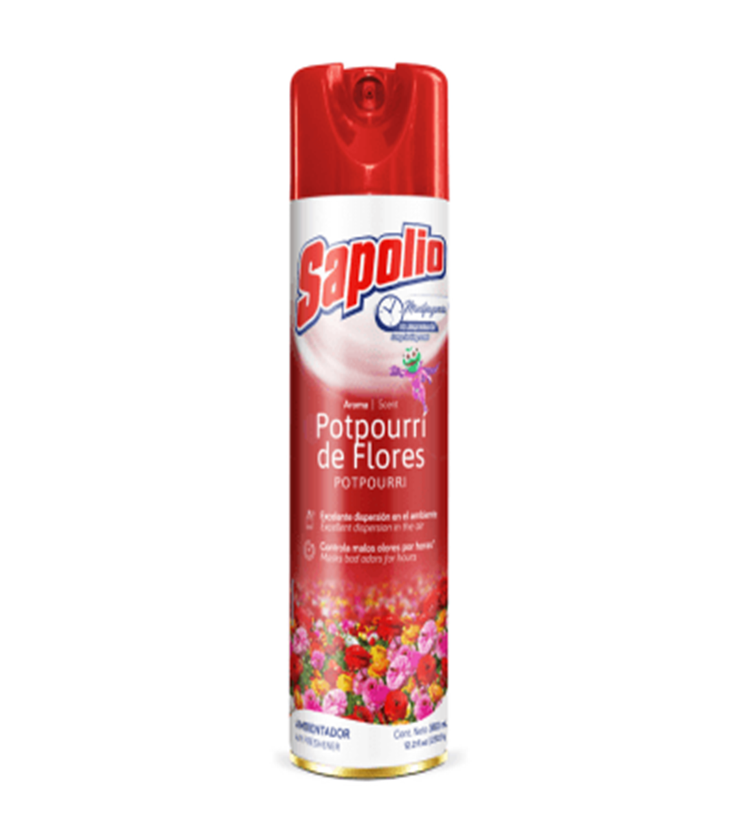 Desodorante Ambiental Sapolio Potpurrí­ De Flores 360 Cc