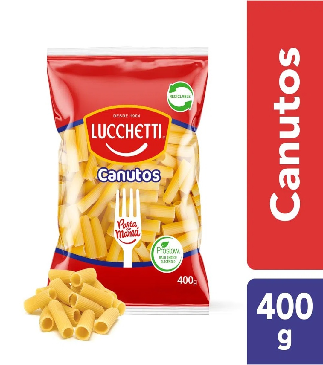 Pasta Canutos Lucchetti 400 grs