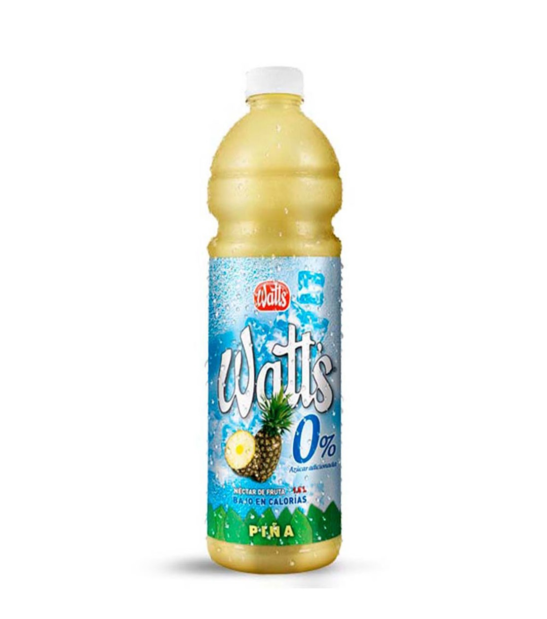 Néctar Watts Piña 0% Azúcar Pet 1,5Lt